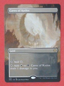 MTG Bling - Showcase Extended Art - Caves of Koilos (378) - Dominaria United E42 - Image 1