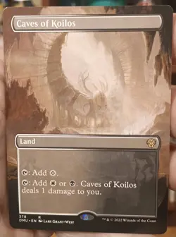 Caves of Koilos (Borderless) Dominaria United Regular - Image 1
