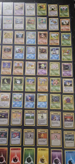 2000 Pokemon BASE SET 2 Edition NEAR COMPLETE Non Holo Cards Lot RARE LP/MP - Image 4