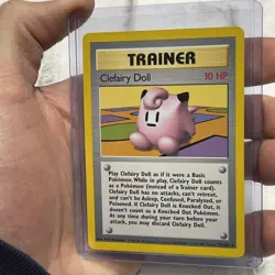 Clefairy Doll 070/102 Pokemon TCG WOTC Base Set Rare LP+ Vintage Pokemon Card - Image 2