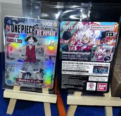 One Piece Monkey D. Luffy US College Basketball Card Rutgers In Hand Ships now - Image 1
