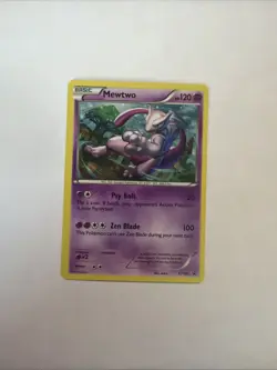 Pokemon Mewtwo TCG Black Star Promos XY100 Holo Card - Image 1