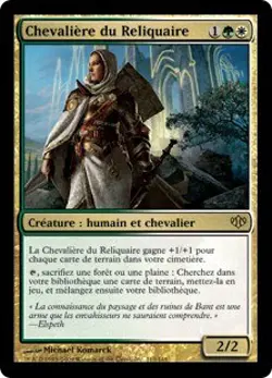 Magic MTG - Knight of the Reliquary - Conflux - MINT/NMINT - CN - Image 1