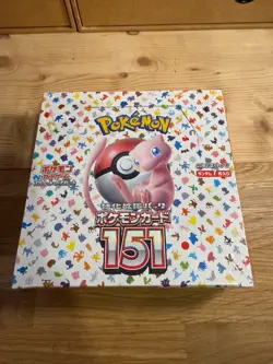 Pokemon TCG 151 Scarlet and Violet Booster Box Japanese - Factory Sealed - Image 1