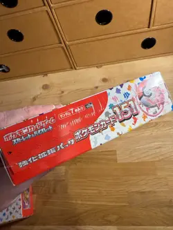 Pokemon TCG 151 Scarlet and Violet Booster Box Japanese - Factory Sealed - Image 5