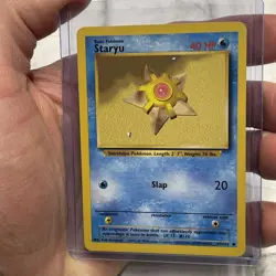 Pokemon TCG Base Set Staryu 65/102 Vintage Vtg Nintendo WOTC Pokemon Common LP+ - Image 2