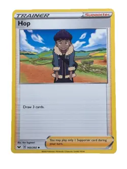 New: 2020 Pokemon TCG Hop 165 Swsh01: Sword & Shield Regular Uncommon - Image 1