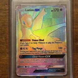 PSA 10 LATIOS GX 243 UNIFIED MINDS SUN & MOON SECRET RAINBOW POKEMON - Image 4