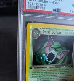 Pokemon Dark Golbat Holo 2000 Team Rocket 1st Edition #7 PSA 10 Gem Mint - Image 3
