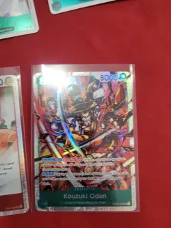 One Piece TCG Custom Red/Green Kouzuki Oden Deck Ready to Play Land of Wano - Image 3