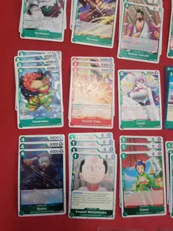 One Piece TCG Custom Red/Green Kouzuki Oden Deck Ready to Play Land of Wano - Image 4