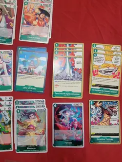 One Piece TCG Custom Red/Green Kouzuki Oden Deck Ready to Play Land of Wano - Image 5