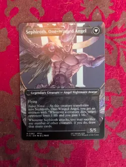 1x Sephiroth Fabled Soldier Borderless 0382 NM MTG Final Fantasy x1 - Image 2