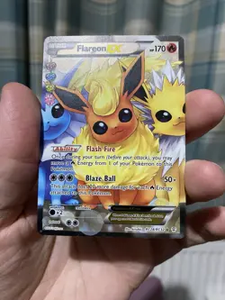 Pokemon TCG Flareon EX RC28/RC32 2016 Generations! Rare English Card! LP! - Image 1
