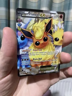 Pokemon TCG Flareon EX RC28/RC32 2016 Generations! Rare English Card! LP! - Image 3