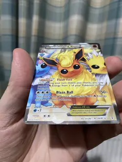 Pokemon TCG Flareon EX RC28/RC32 2016 Generations! Rare English Card! LP! - Image 4