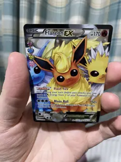 Pokemon TCG Flareon EX RC28/RC32 2016 Generations! Rare English Card! LP! - Image 5