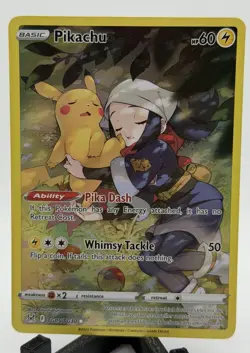 Pokemon TCG Pikachu TG05/TG30 Holo Rare Lost Origin Trainer Gallery NM - Image 1