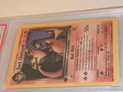 PSA 9 1st Edition Dark Charizard #21 Team Rocket Pokemon Tcg - Image 3