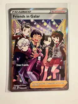 Pokemon TCG Friends in Galar SWSH12: Silver Tempest Trainer Gallery TG23/TG30 - Image 1