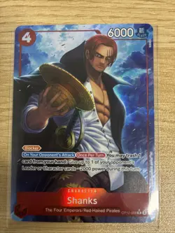 One Piece Cards Game - Shanks (Alt Art) OP12-008 R Legacy of the Master English - Image 1