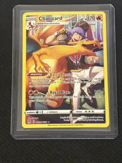 Charizard TG03/TG30 Holo Lost Origin Trainer Gallery Pokemon NM Card - Image 1