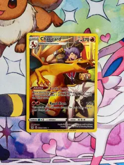 Charizard TG03/TG30 Holo Lost Origin Trainer Gallery Pokemon NM Card - Image 1