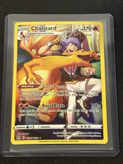 Charizard TG03/TG30 Holo Lost Origin Trainer Gallery Pokemon NM Card - Image 1