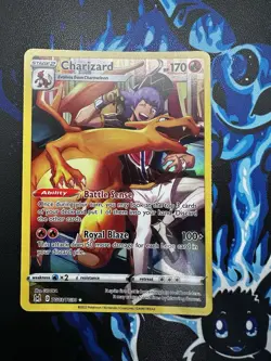 Charizard TG03/TG30 Lost Origin Trainer Gallery Ultra Rare Pokemon Card- NM - Image 1