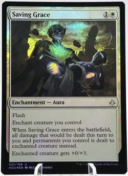 Saving Grace 021/199 Foil Hour of Devastation MTG NM - Image 1