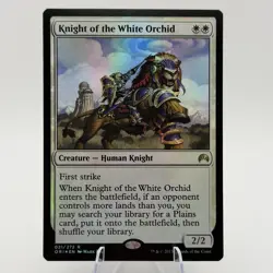 Magic MTG: Knight of the White Orchid - Magic Origins (ORI) #21 (NM) FOIL - Image 1