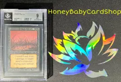 MTG Limited Edition Alpha 1993 Cursed Land BGS 9.0 MINT Old School 93/94 - Image 4