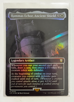 MTG - Lord of the Rings - Rammas Echor, Ancient Shield Foil - Rare 0505 - Image 1