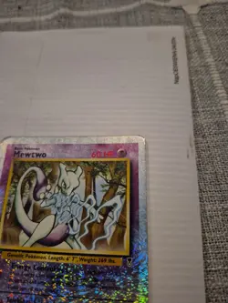 2002 Pokemon Mewtwo 29/110 Legendary Collection Reverse Holo Foil card HP - Image 3