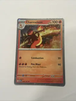 2023 Pokemon TCG-Charmeleon-Cosmos Holo-005/165-Scarlet & Violet-Promo-Holo NM - Image 1