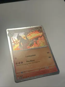 2023 Pokemon TCG-Charmeleon-Cosmos Holo-005/165-Scarlet & Violet-Promo-Holo NM - Image 3