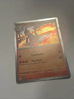 2023 Pokemon TCG-Charmeleon-Cosmos Holo-005/165-Scarlet & Violet-Promo-Holo NM - Image 4