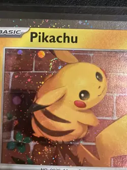 Pikachu 051/162 Stamped 2026 Pokemon Day 30th Anniversary Promo Cosmos w/ SWIRL - Image 5