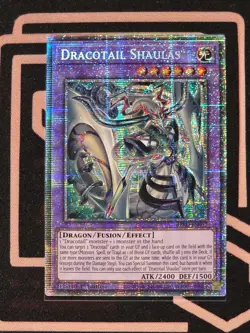 BPRO-EN037 Dracotail Shaulas Starlight Rare 1st Ed YuGiOh - Image 1
