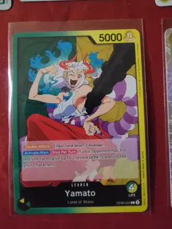 One Piece TCG Green Yellow Yamato Custom Deck Ready To Play Land of Wano - Image 1