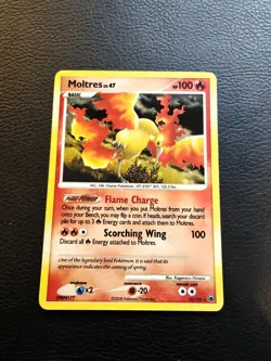 Pokemon TCG - Moltres LV. 47 10/100 Majestic Dawn Diamond & Pearl Holo - Image 1