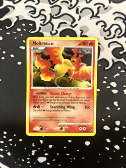 Moltres LV.47 10/100 Majestic Dawn Holo Pokemon TCG Card LP+ - Image 1