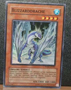 Blizzarddrache - YDB1-DE001 - GX Card Almanac - YuGiOh - NM - Image 1