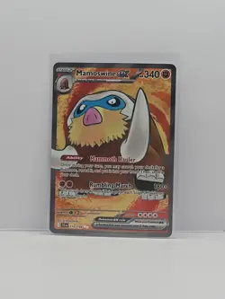 Mamoswine ex 174/159 SV09: Journey Together Pokemon Card NM 174/159 - Image 1
