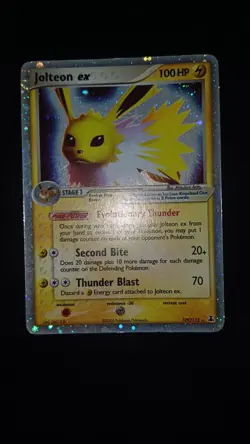 POKEMON JOLTEON EX HOLO EX DELTA SPECIES 109/113 ENG GOOD NO SHINING CHARIZARD - Image 1