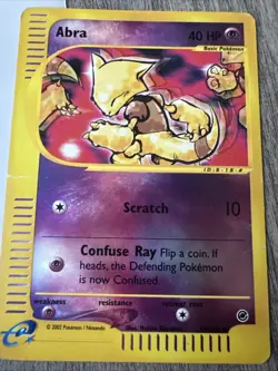 Abra Expedition Base Set Reverse Holo Card 93/165 | Pokemon,more Vintage N Bin) - Image 1