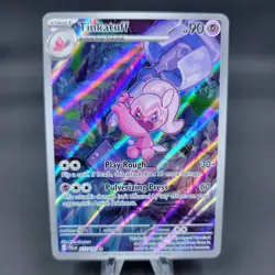 Pokemon Tinkatuff 217/193 Paldea Evolved Illustration Rare NM Condition - Image 1