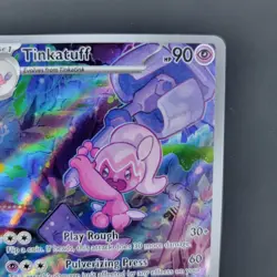 Pokemon Tinkatuff 217/193 Paldea Evolved Illustration Rare NM Condition - Image 5