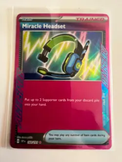 Miracle Headset 183/191 Ace Spec Holo Near Mint Condition Surging Sparks - Image 1