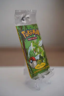 21.30g - Pokemon 1999 Jungle Unlimited Booster Pack Scyther Vintage WOTC - Image 5